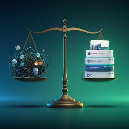 woocommerce vs hubspot for b2b ecommerce